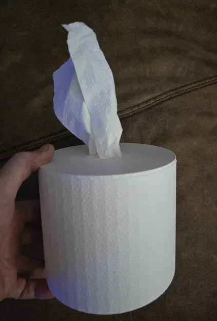 Hộp Khăn Giấy Dùng Cuộn Giấy Vệ Sinh (Tissue Box For Toilet Paper) - Image 2