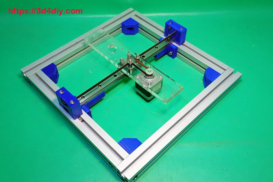 Avatar 3D Printer Cartesian DIY Y Slide GT2 Homemade - Image 1