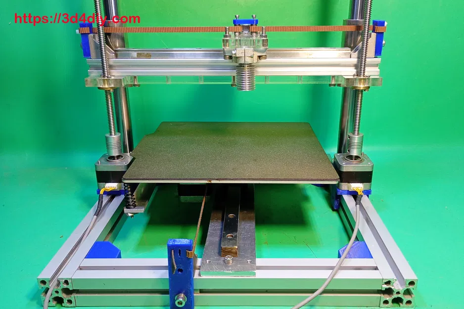 3D Printer Cartesian DIY X Slide GT2 Homemade – Trượt X tự chế dùng GT2 - Image 1