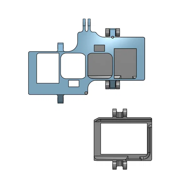 Giá đỡ GoPro 10 để quay video 3D - Image 1