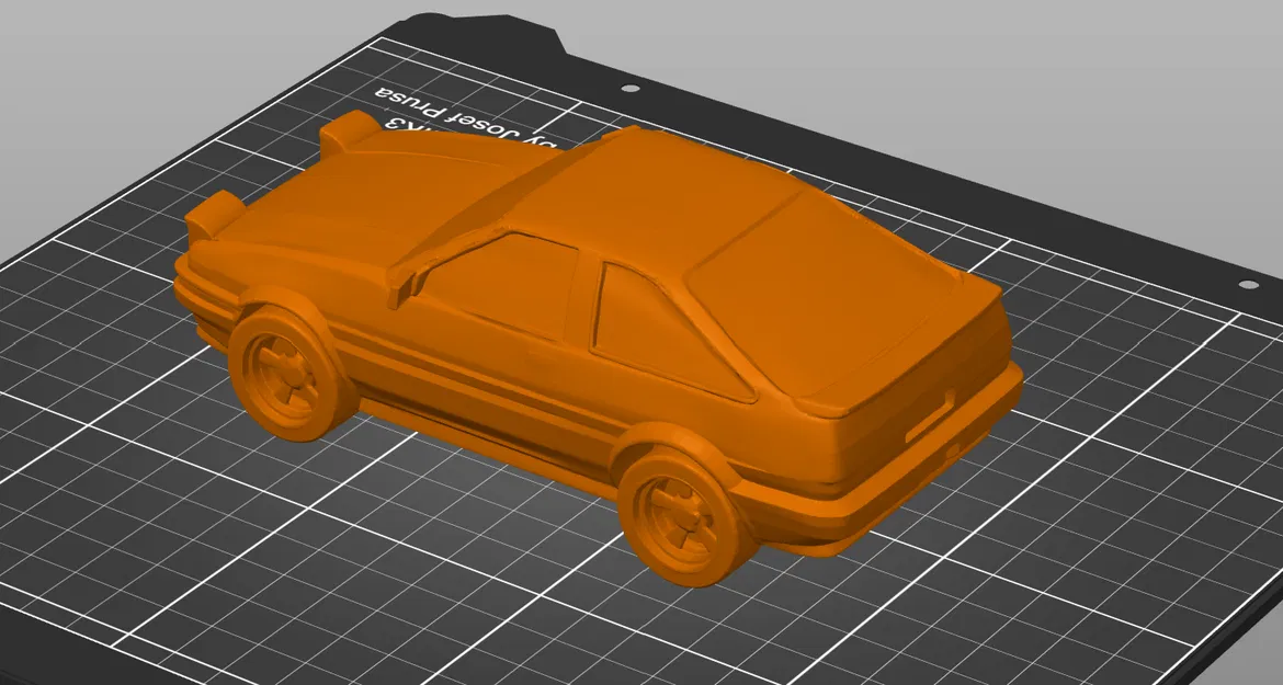 AE86 Toyota phong cách anime - Image 2