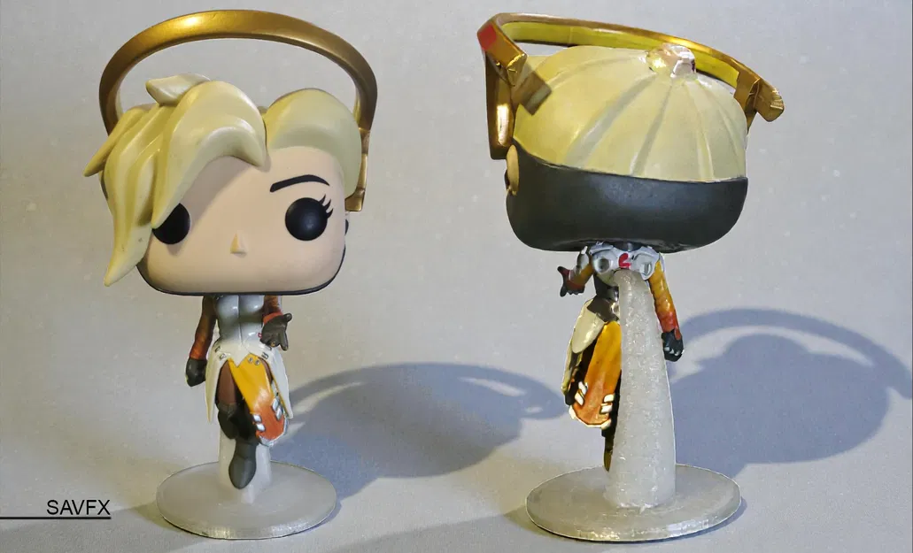Funko Pop Stand – Model FP-01 - #SAVFX (Miễn phí kèm logo) - Image 2