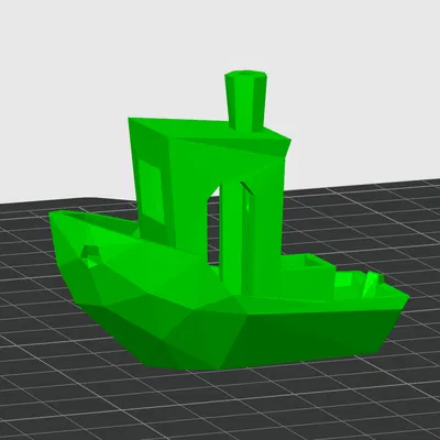 Geometric 3D Benchy hình học