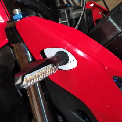 Honda CB500F Flashing light Adaptater – Adapter gắn xi-nhan & che lỗ