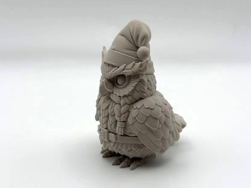 Mô hình Cú Râu (Beard Owl Figure) - Image 5