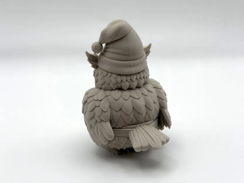 Mô hình Cú Râu (Beard Owl Figure) - Image 6
