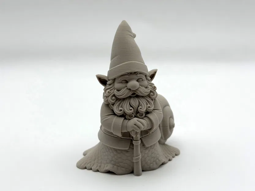 Snail Garden Gnome – Gnome sân vườn cưỡi ốc sên - Image 2