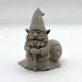 Snail Garden Gnome – Gnome sân vườn cưỡi ốc sên - Thumbnail 3