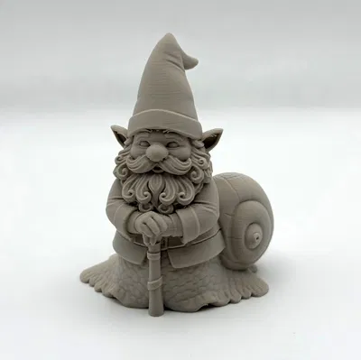 Snail Garden Gnome – Gnome sân vườn cưỡi ốc sên