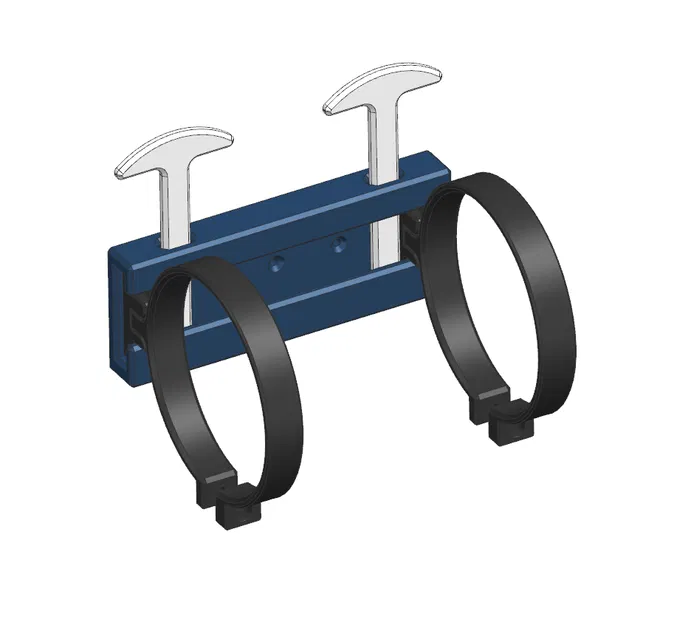 Giá treo tường ngang bình chữa cháy / Quick Release - Image 2