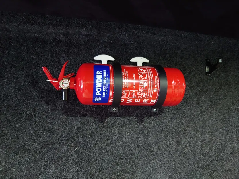 Giá treo tường ngang bình chữa cháy / Quick Release - Image 3