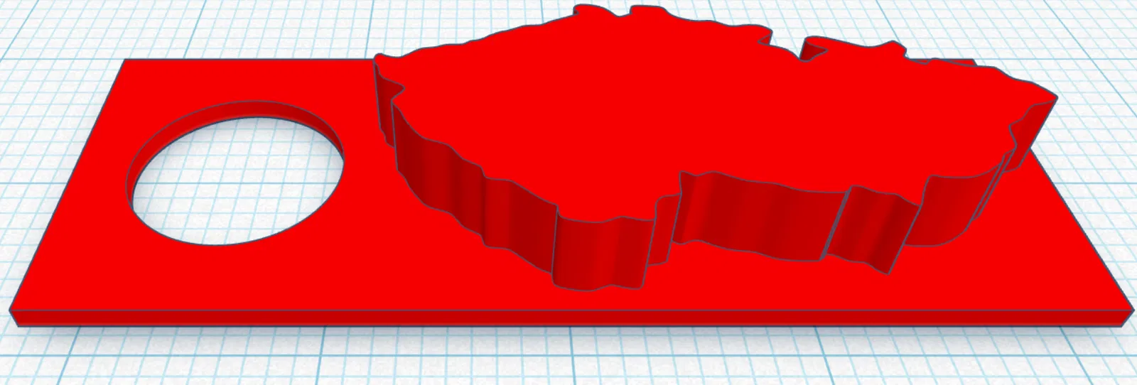 Móc khóa bản đồ Czech V2 - Image 4