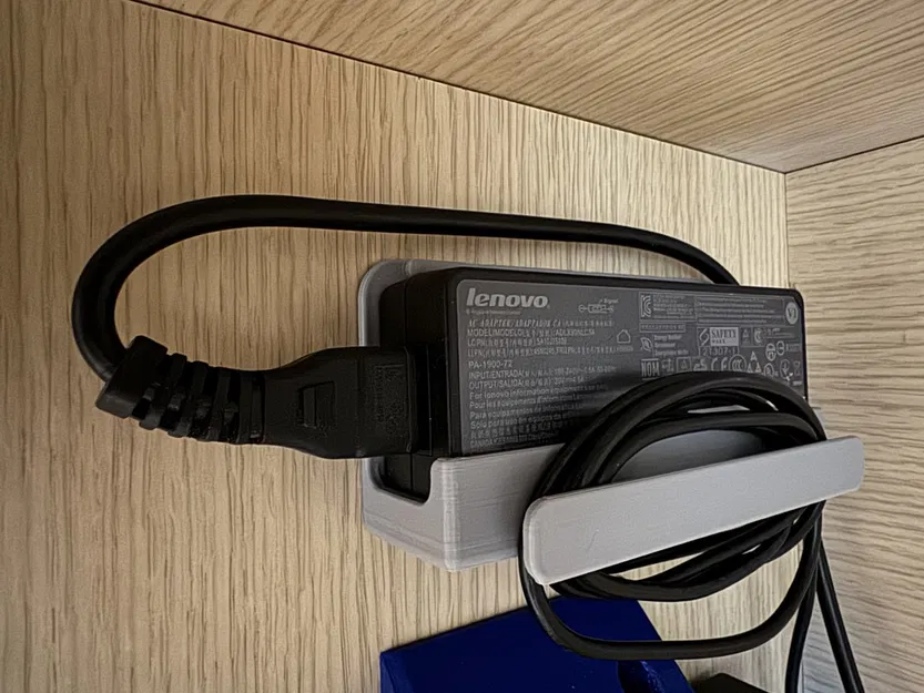 Giá treo tường nguồn Lenovo 90W (power supply holder) có khe thoáng - Image 1