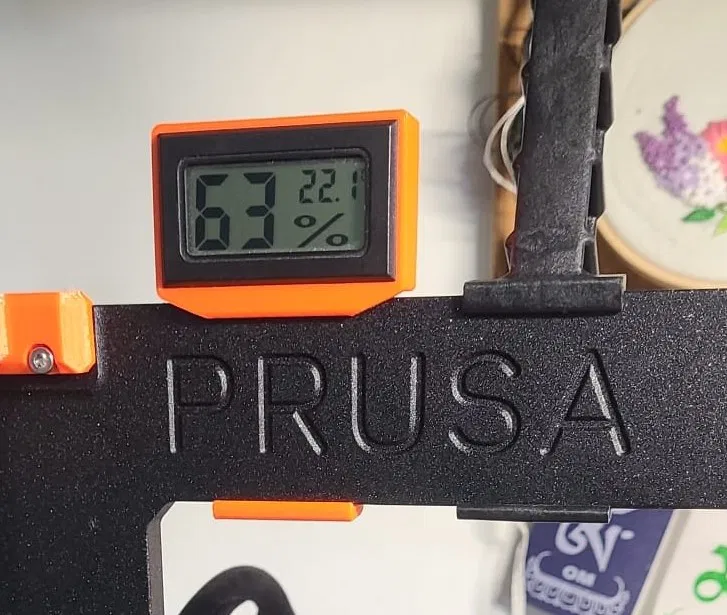Giá đỡ/Ngàm gắn cảm biến độ ẩm & nhiệt độ cho "Printer Frame" Prusa MK4S - Image 1