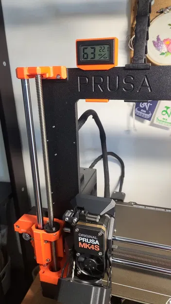 Giá đỡ/Ngàm gắn cảm biến độ ẩm & nhiệt độ cho "Printer Frame" Prusa MK4S - Image 3