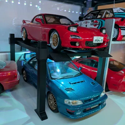 Bệ nâng xe tỷ lệ 1/18 – Không cần ốc vít