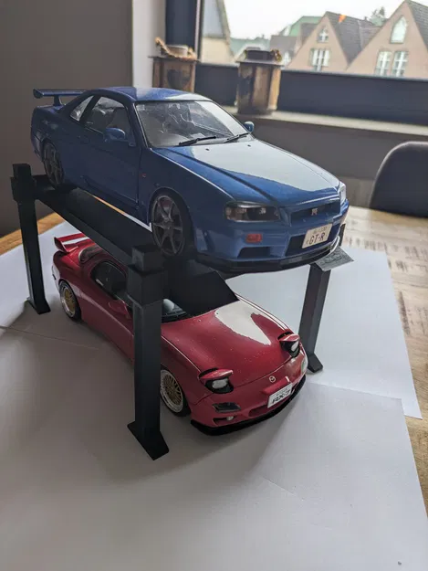 Bệ nâng xe tỷ lệ 1/18 – Không cần ốc vít - Image 5