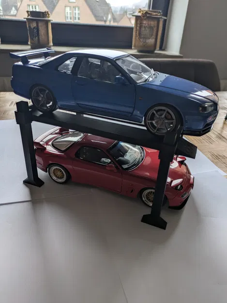 Bệ nâng xe tỷ lệ 1/18 – Không cần ốc vít - Image 9