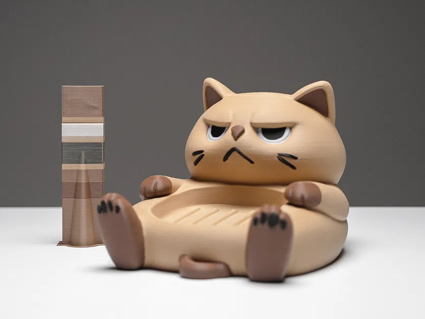 Jabonera Gatito Gruñón – Khay xà phòng mèo cau có - Image 2