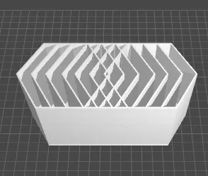 Khay tổ chức bàn làm việc (lục giác) - Image 1