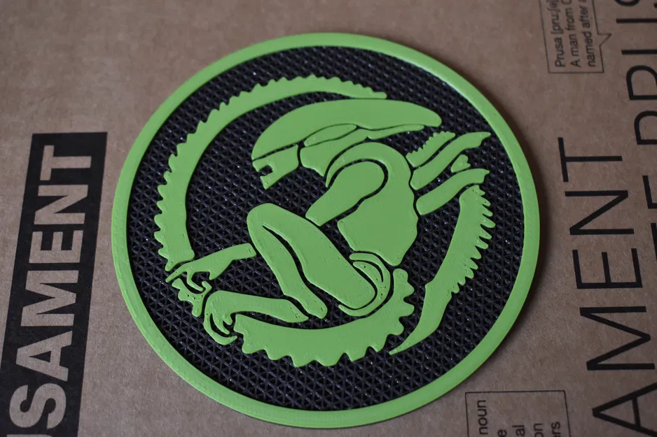 Đế lót ly Alien Coaster - Image 1