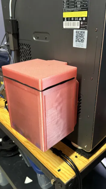 Anycubic Kobra S1 – Ống Poop Chute Kín & Thùng Chứa Rác Filament - Image 1