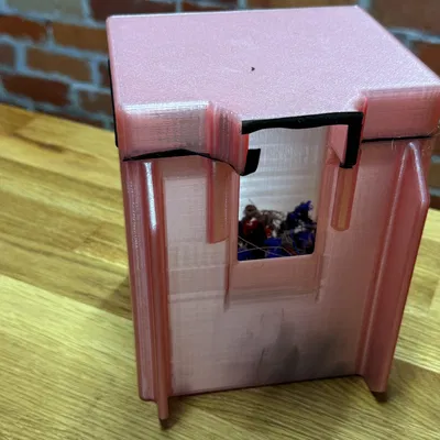 Anycubic Kobra S1 – Ống Poop Chute Kín & Thùng Chứa Rác Filament