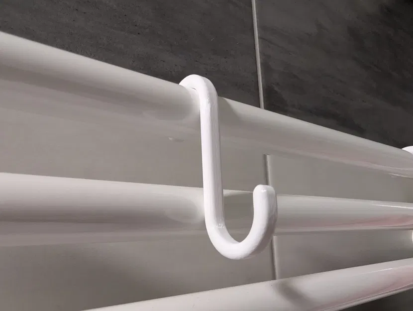 Móc treo cho radiátor phòng tắm (dạng thang) – bathroom radiator hook - Image 1