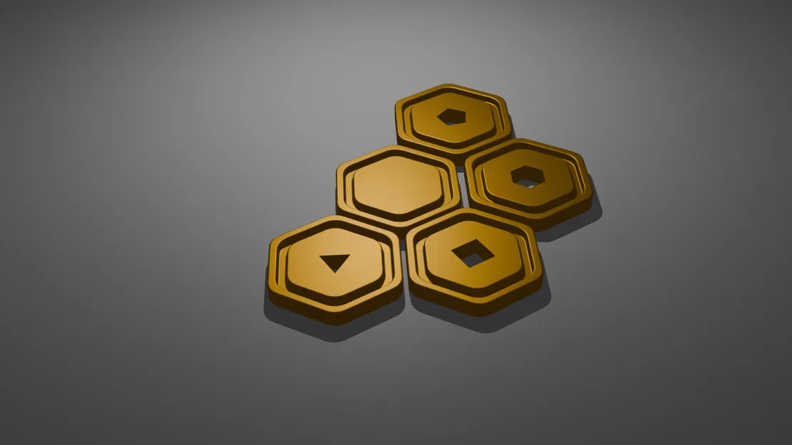 Remix Robux lỗ tam giác, ngũ giác hoặc lục giác - Image 1