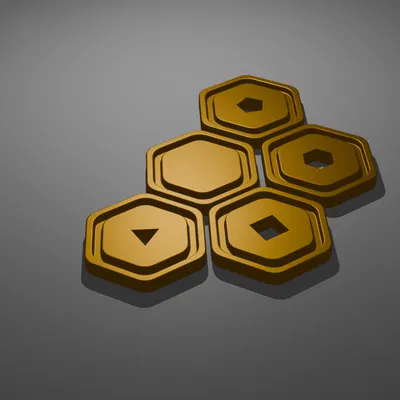 Remix Robux lỗ tam giác, ngũ giác hoặc lục giác