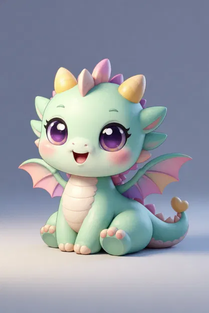Rồng Dễ Thương (Cute Dragon) - Image 1