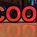 Hộp đèn LED chữ COOL (COOL led light box) - Thumbnail 4