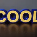 Hộp đèn LED chữ COOL (COOL led light box) - Thumbnail 8