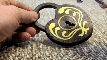 The Heart Lock: Ổ khóa trái tim chức năng in 3D - Thumbnail 5