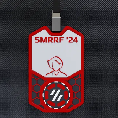 Bảng tên Voron Design SMRRF Name Badge