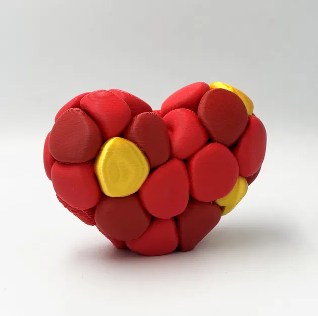 Bubble Heart – Trái Tim Bubble Tách Đôi Gắn Nam Châm - Image 2