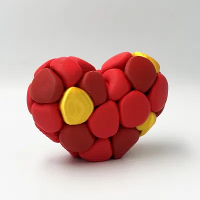 Bubble Heart – Trái Tim Bubble Tách Đôi Gắn Nam Châm