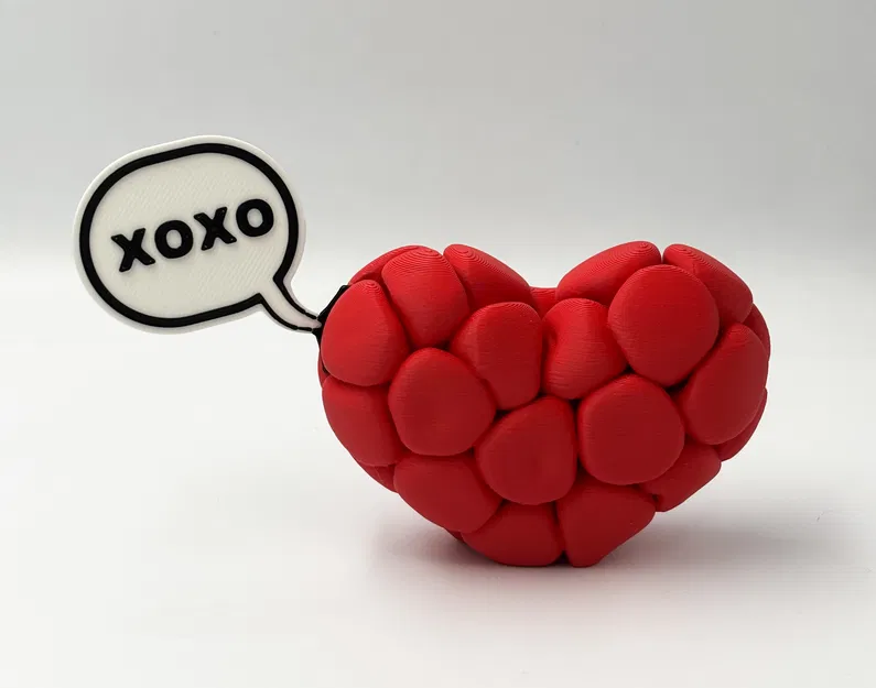 Bubble Heart – Trái Tim Bubble Tách Đôi Gắn Nam Châm - Image 5