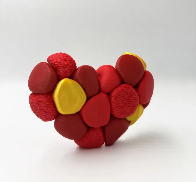 Bubble Heart – Trái Tim Bubble Tách Đôi Gắn Nam Châm - Image 7