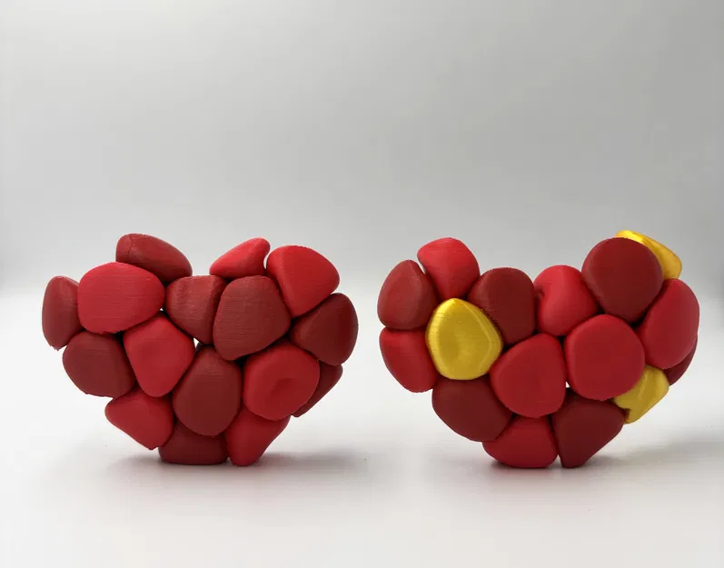Bubble Heart – Trái Tim Bubble Tách Đôi Gắn Nam Châm - Image 9