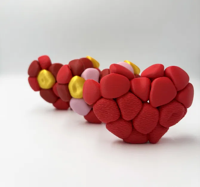 Bubble Heart – Trái Tim Bubble Tách Đôi Gắn Nam Châm - Image 11