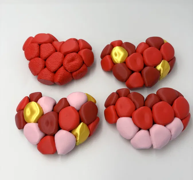 Bubble Heart – Trái Tim Bubble Tách Đôi Gắn Nam Châm - Image 14