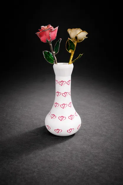 Bình Hoa Trái Tim (Heart Vase) - Image 1