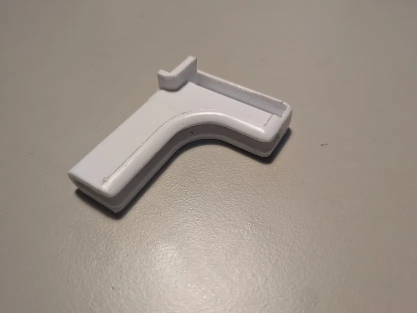 Gá đỡ kính tủ lạnh Guzzanti (Guzzanti Fridge Glass Bracket) - Image 1