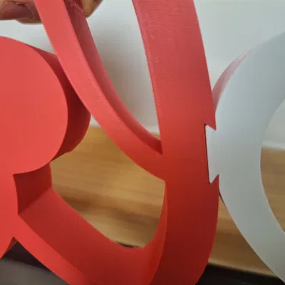 Khung Ảnh LOVE In 3D: Trái Tim Lồng Khớp & Template