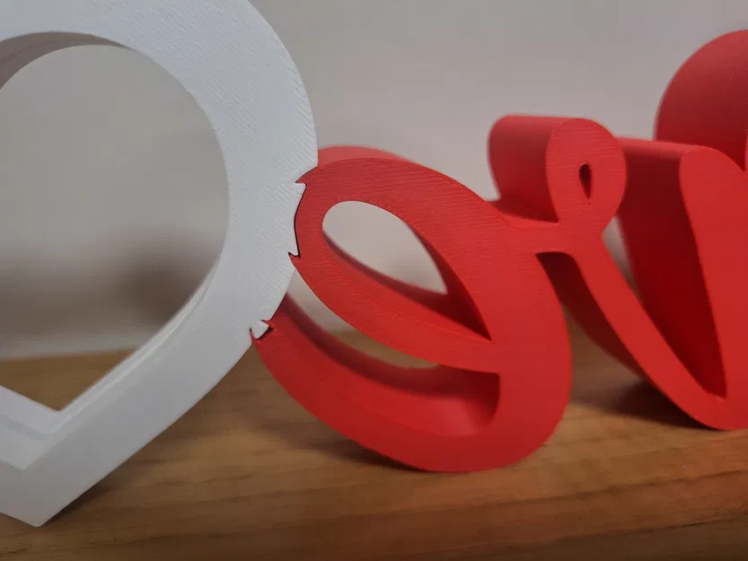 Khung Ảnh LOVE In 3D: Trái Tim Lồng Khớp & Template - Image 4