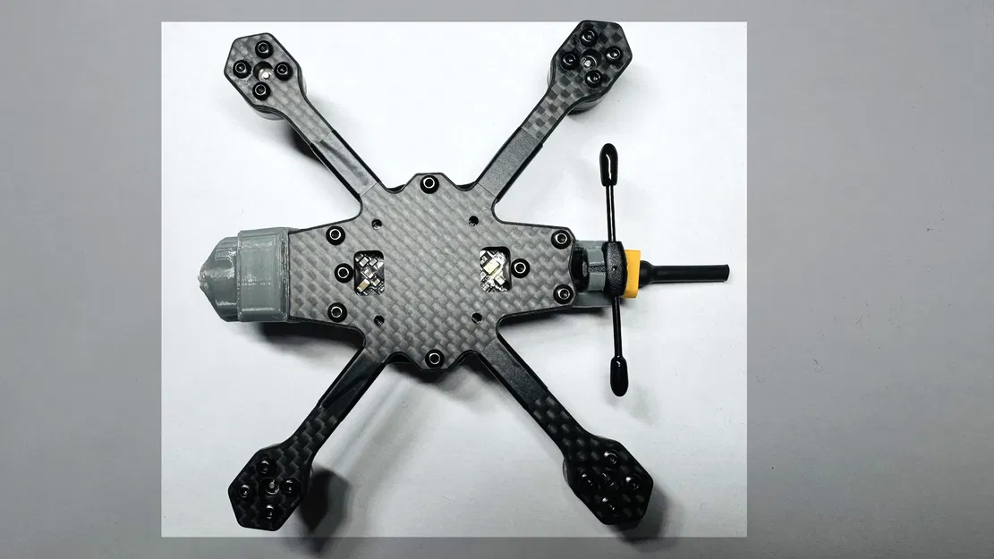 Kayoumini 2.5 XT30, ngàm giữ anten DJI O4 và holder ELRS - Image 3