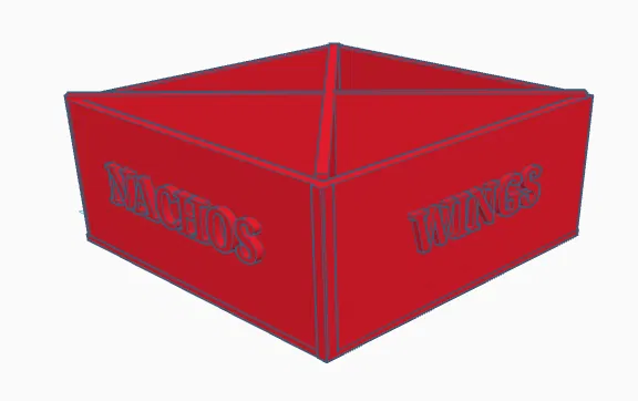 Vách Ngăn Đồ Ăn Super Bowl - Image 2