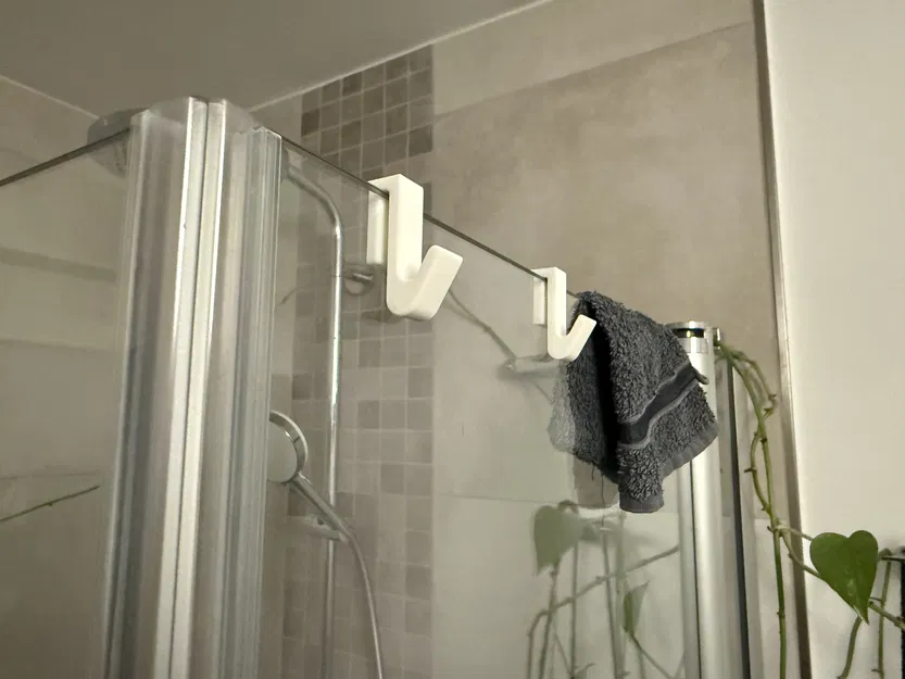 Móc Treo Phòng Tắm Tham Số (FreeCAD) - Image 1