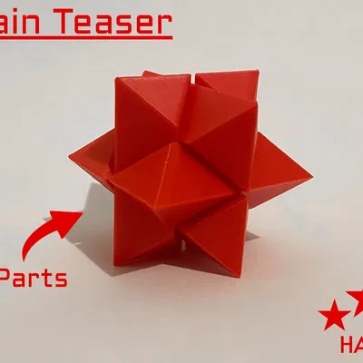 Puzzle Lắp Ghép 6 Mảnh Xen Kẽ - Độ Khó Cao